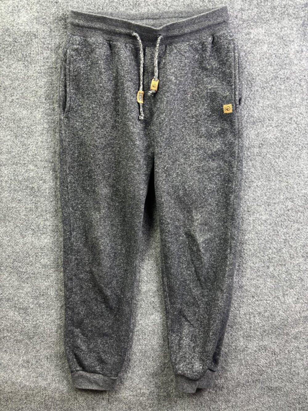 Tentree‎ Jogger Pants Mens Small 30x28 Gray Fleece Lined Elastic Waist Pockets